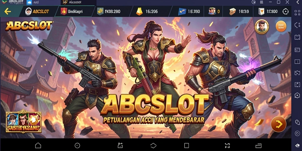 Tangkapan layar ABCSLOT menampilkan aksi mendebarkan dalam gameplay.