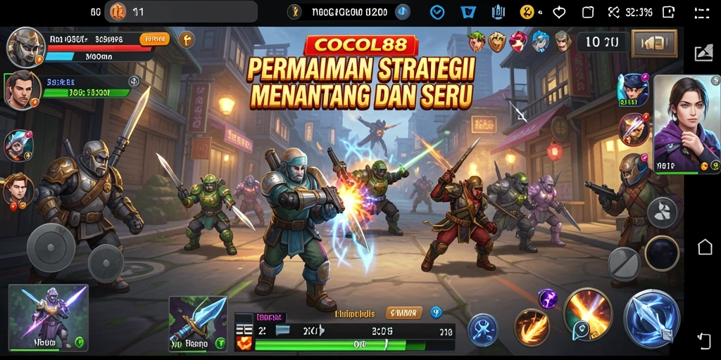 Tampilan gameplay COCOL88 yang menegangkan dengan strategi mendalam.