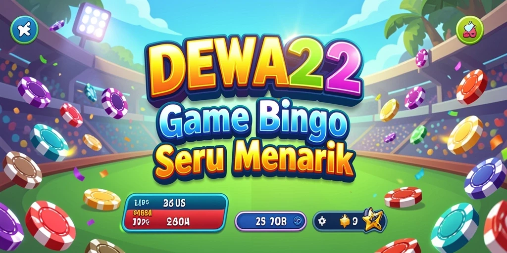 Gameplay seru DEWA22 dengan desain yang menarik dan interaktif.