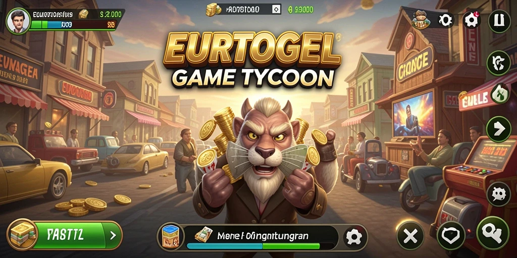 Tampilan gameplay EUROTOGEL yang menarik dan menantang.