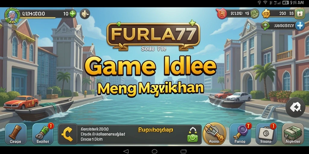 Screenshot gameplay FURLA77 dengan elemen Idle yang menarik.