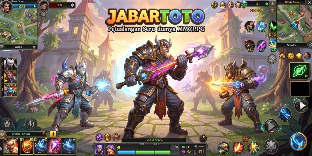 Gameplay seru dan menantang di dunia MMORPG JABARTOTO.
