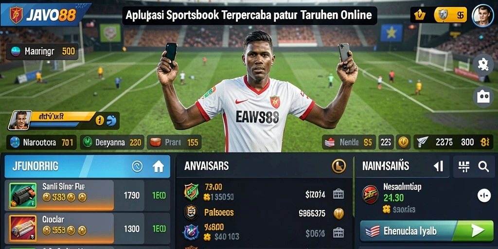 Tampilan gameplay <strong>JAVO88</strong> yang menarik dan interaktif untuk taruhan olahraga.