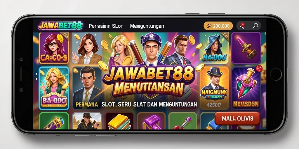 Screenshot gameplay JAWABET88 yang menampilkan keseruan slot.
