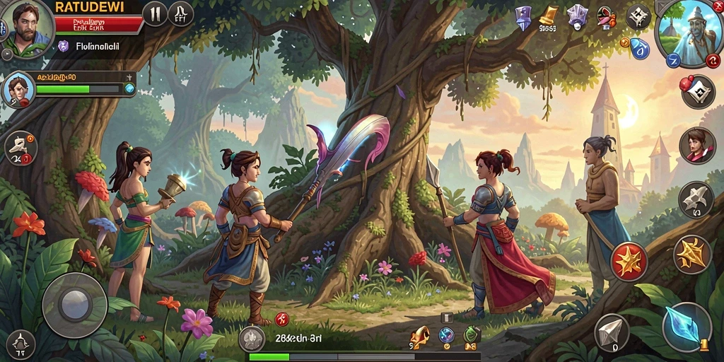 Gameplay menegangkan dan visual yang memukau di RATUDEWI.