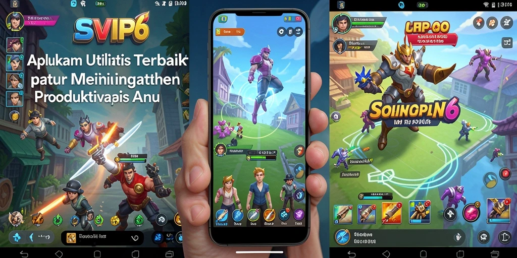 Screenshot utama SVIP6 menunjukkan fitur pengelolaan tugas yang intuitif.